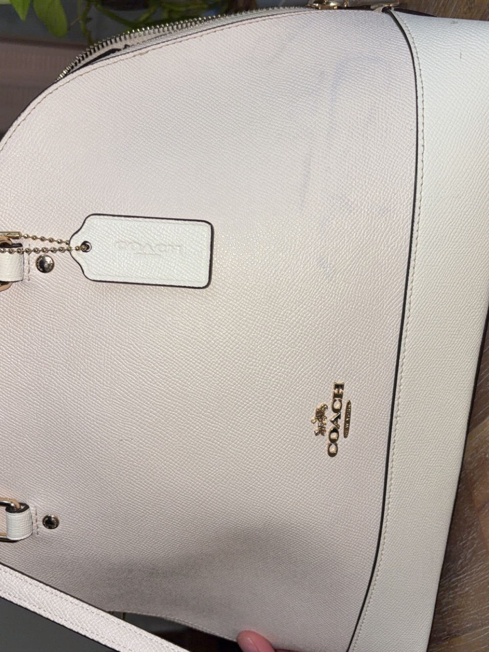 Coach Sierra Satchel with crossgrain leather and polished gold-tone hardware - Picture 7 of 9